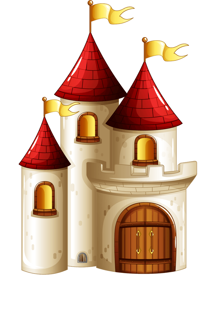 charming castle set medieval character for children's imaginative play and storytelling