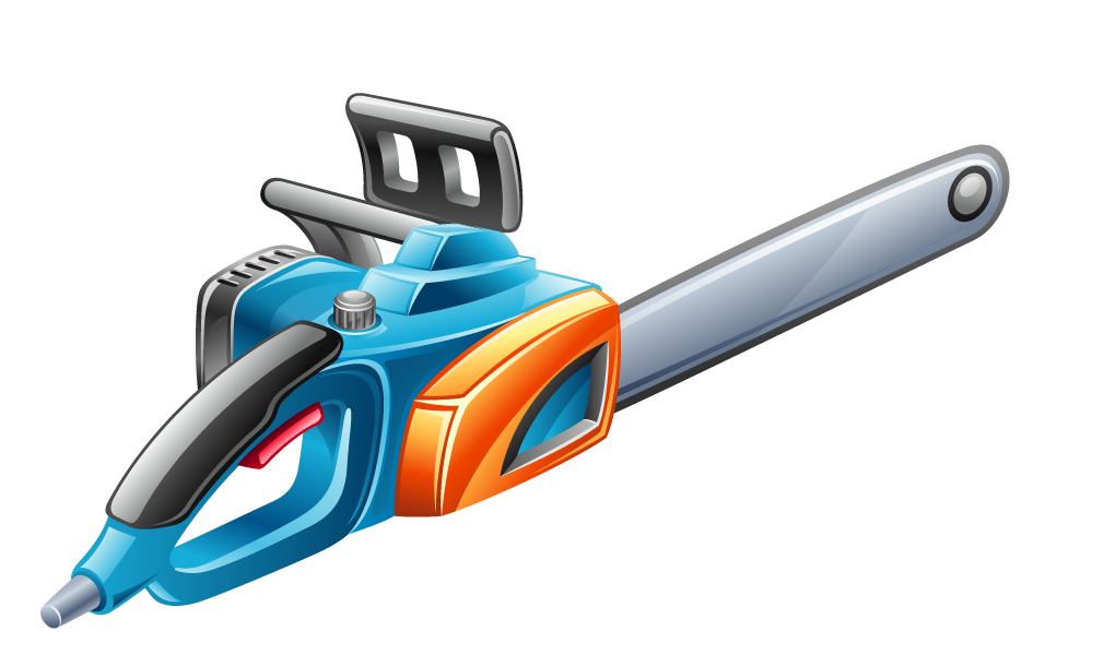chainsaw electric tools set for efficient cutting tasks in residential and commercial spaces