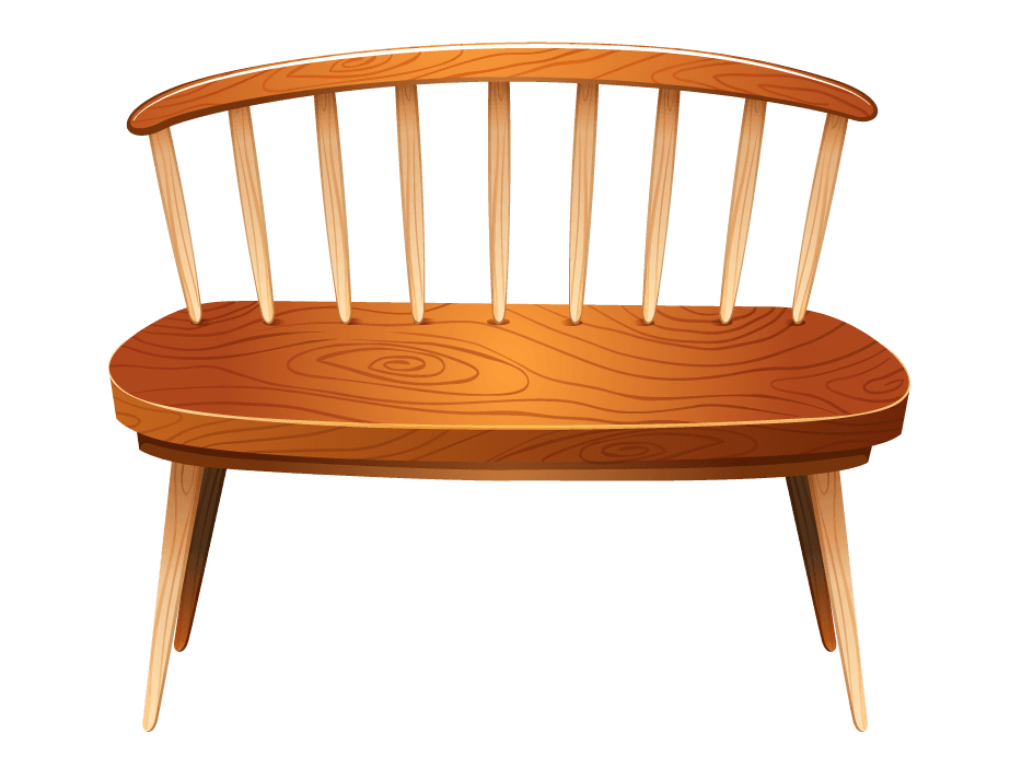 chair different of modern furniture illustration