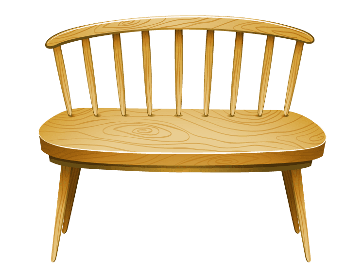 chair different of modern furniture illustration