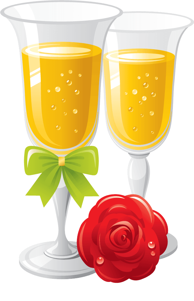 champagne love theme icon vector for romantic celebrations and elegant events