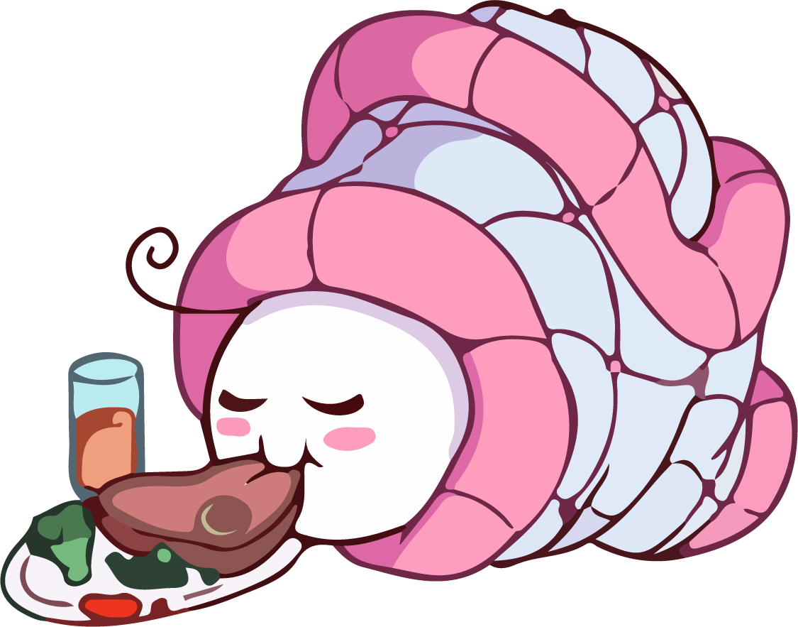 character cute roll blanket funny vector