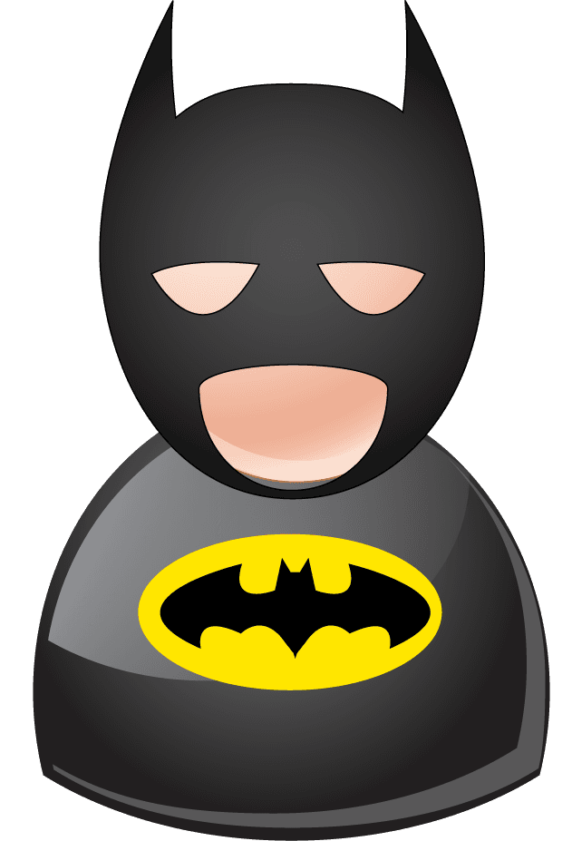 batman character icon people icons vector for dynamic user engagement in various applications