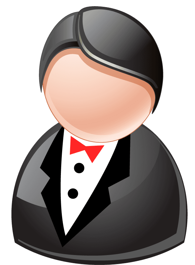 elegant character icon people icons vector for professional event invitations and apps