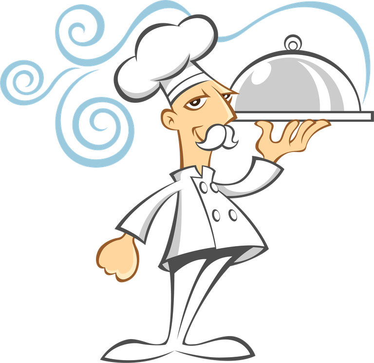 chef fireman character set in a fun and playful cartoon style for culinary themes