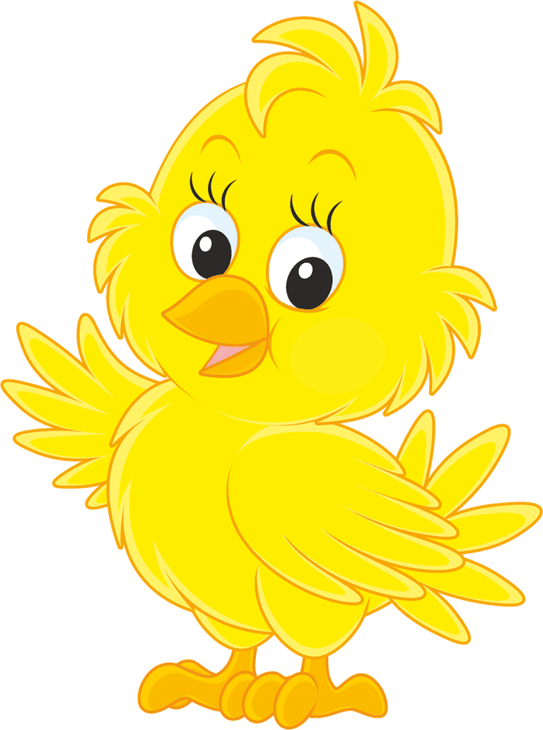 chicken animal english alphabet cartoon vector