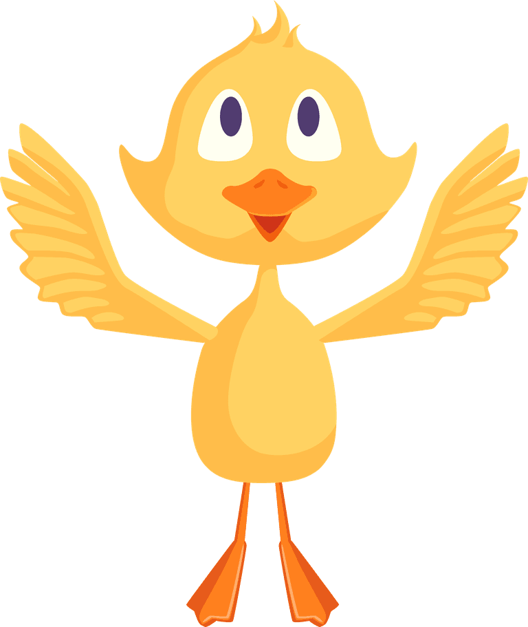 chicks cartoon duckling set featuring cheerful animated characters for fun illustrations