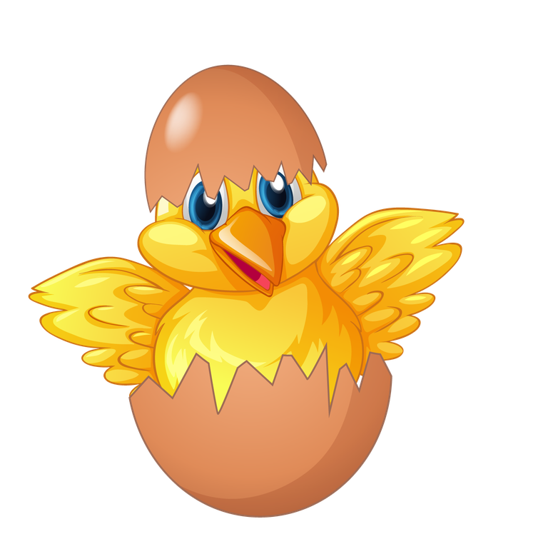 cute chicks hen chicks nest with vibrant colors for playful designs and illustrations