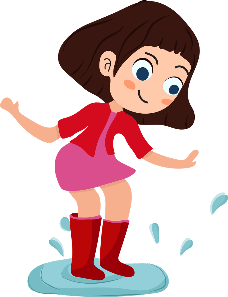 childhood icons cute girls sketch cartoon 