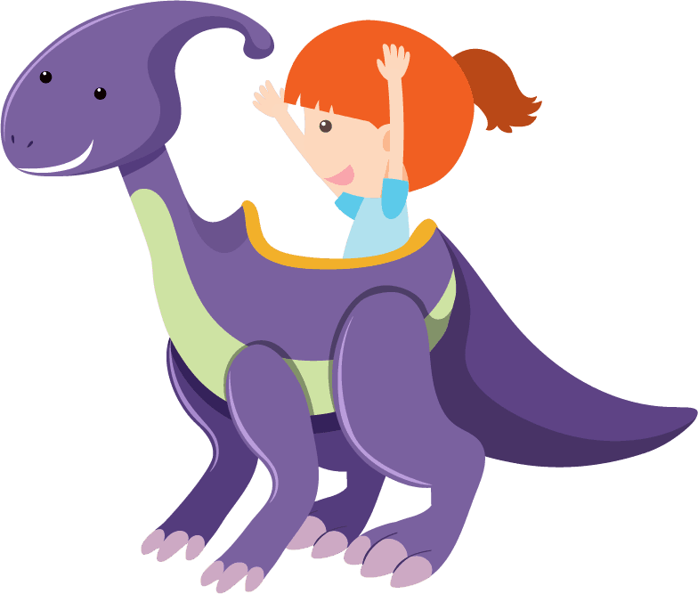 playing kids riding kids children rides illustration