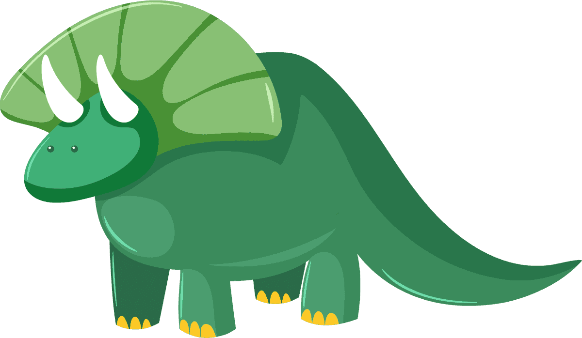 simple children toys design featuring a playful and colorful dinosaur character for educational fun