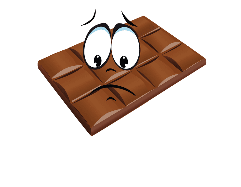 chocolate bar funny cartoon chocolate vector