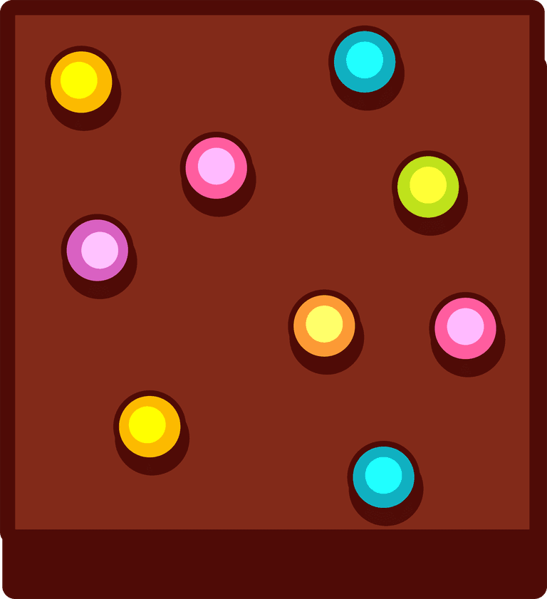 chocolate brownie illustrations ai included easily editable