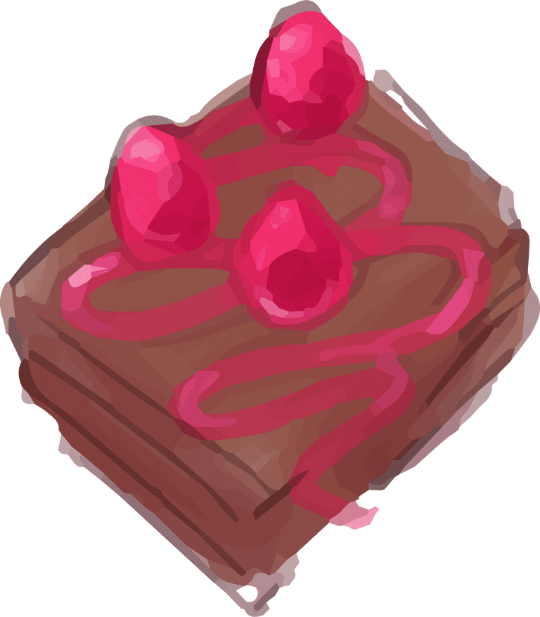chocolates a watercolor styles brownie vectors in ai and eps