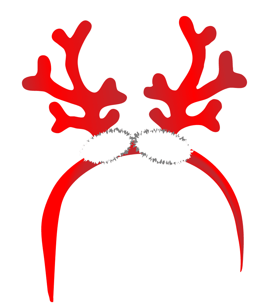 christmas hat plush christmas hats vector