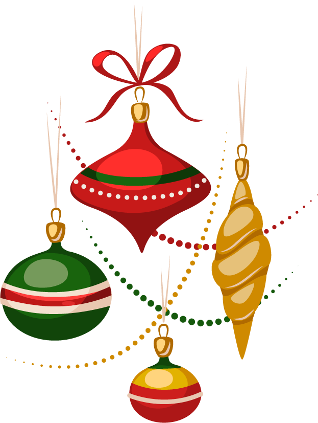 Christmas vintage objects vector