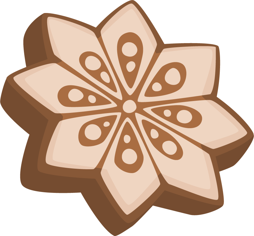 charming christmas vintage objects vector featuring festive baked goods and holiday treats