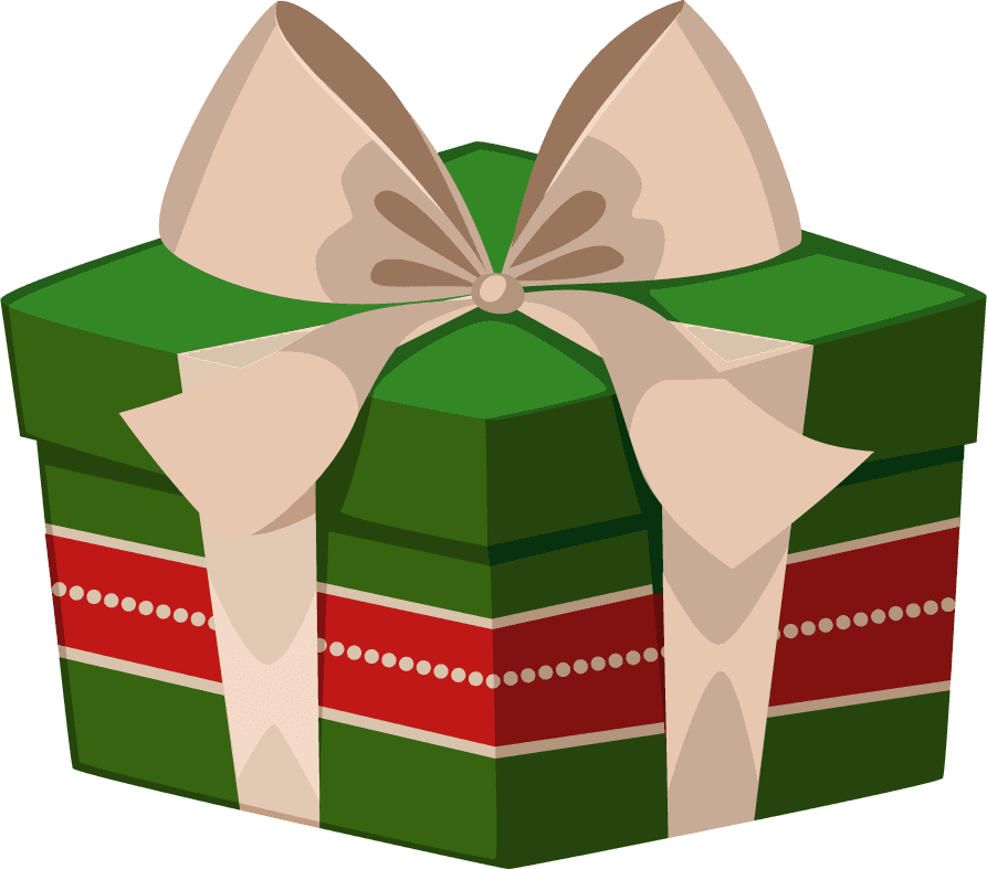 Christmas vintage objects vector