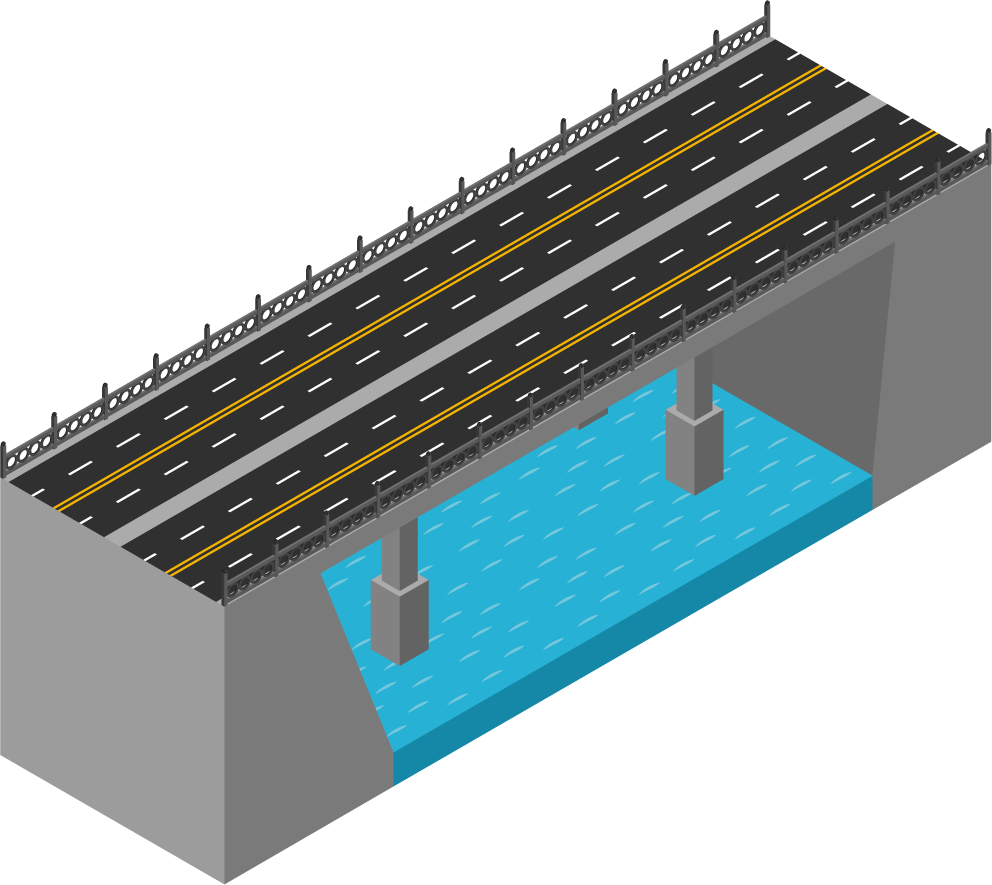 isometric city traffic isolated elements illustration