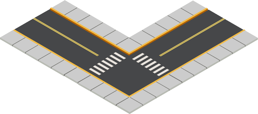 city map constructor isometric elements collection
