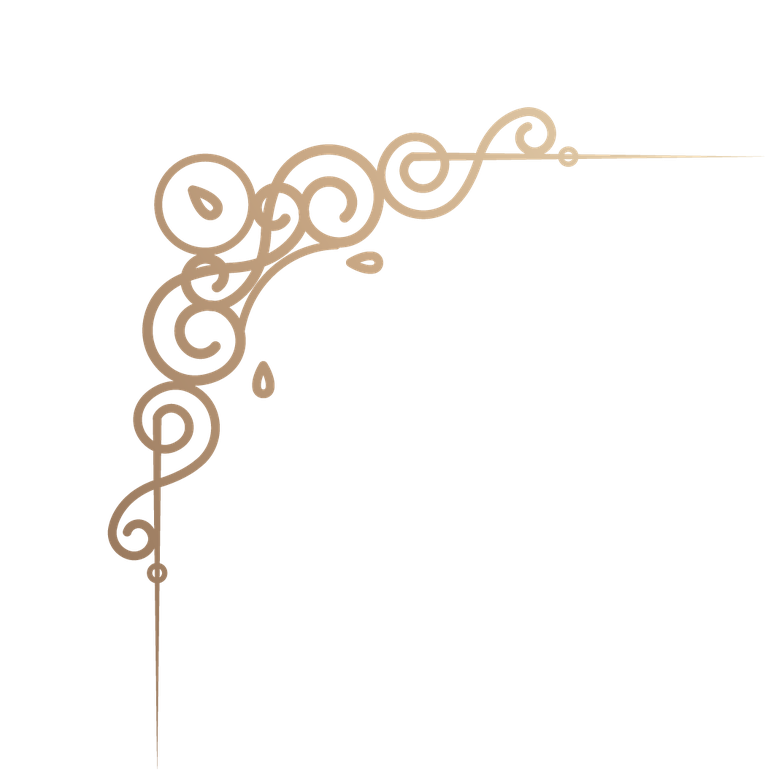decorative classic golden border with intricate swirls and elegant detailing for your projects