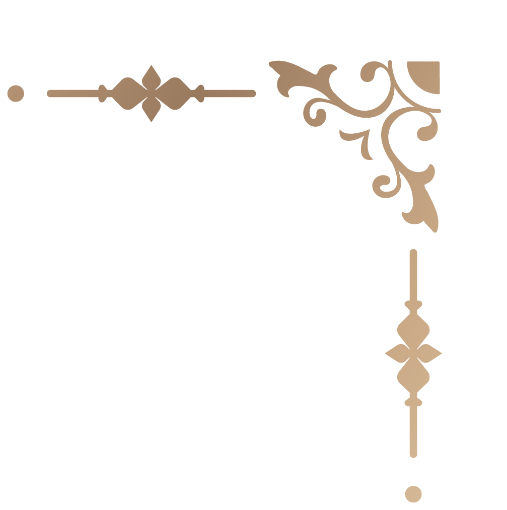 decorative classic golden border for elegant invitations and sophisticated stationery designs