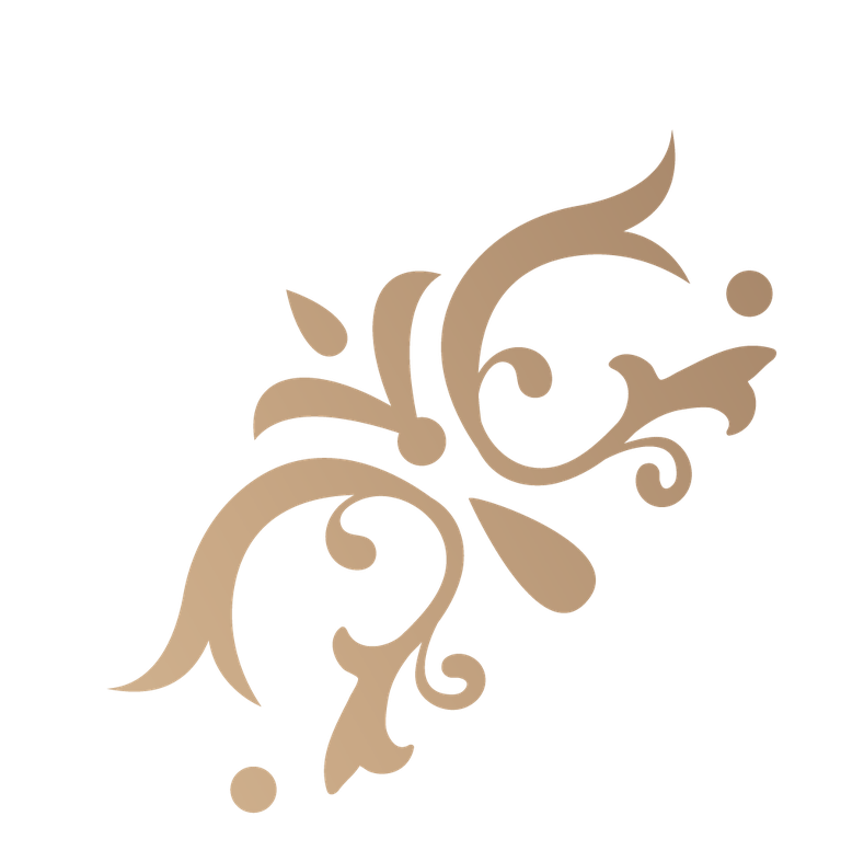 decorative classic golden border with elegant floral motifs for various backgrounds