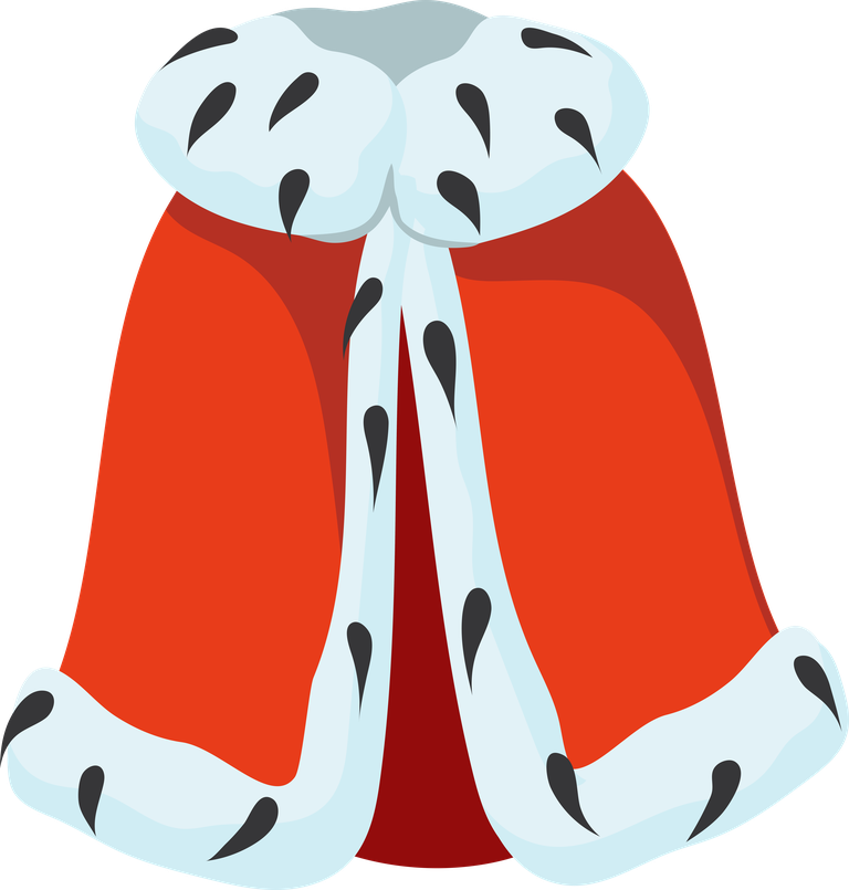 cloak cartoon capes set