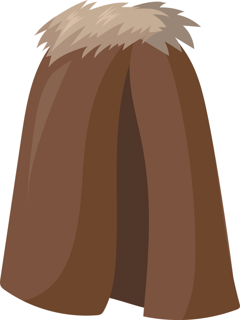 cloak cartoon capes set