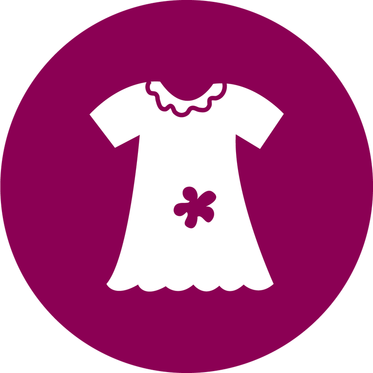 stylish clothing and accessories color icons for fashion enthusiasts and retailers