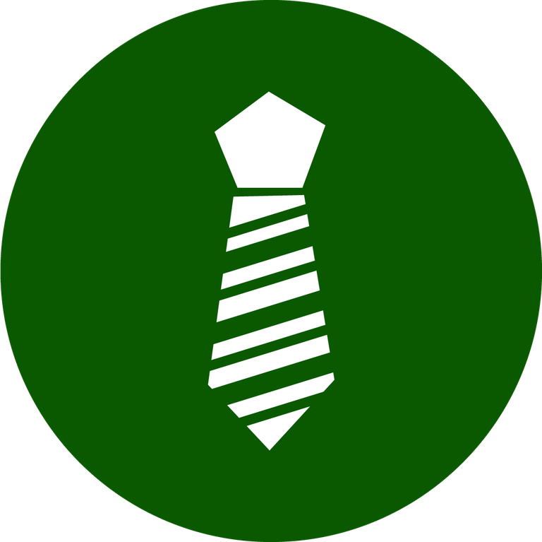 clothing and accessories color icons for stylish men's ties and formal attire