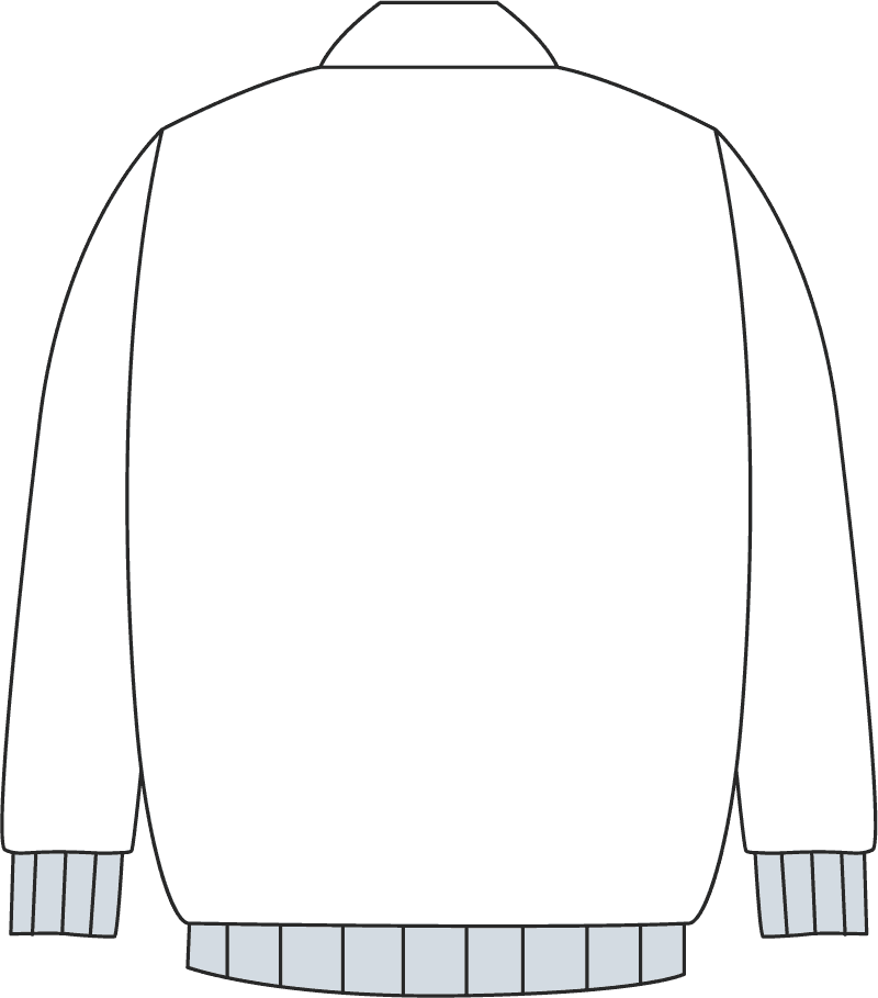 clothing white hoodie jacket template for casual wear and custom printing options
