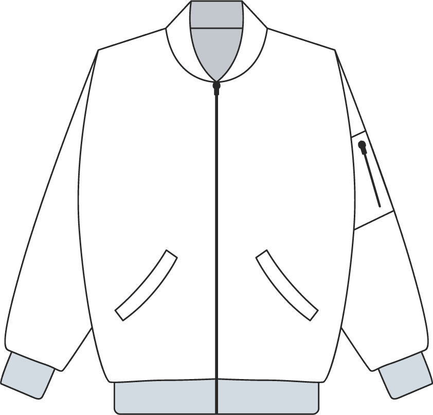 clothing white hoodie jacket template