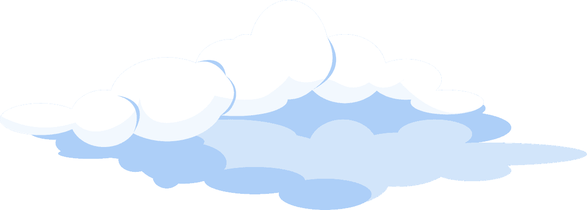 cloud set clouds sky for creative projects and digital presentations