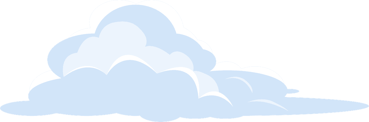 cloud set clouds sky for backgrounds and illustrations in soft pastel colors