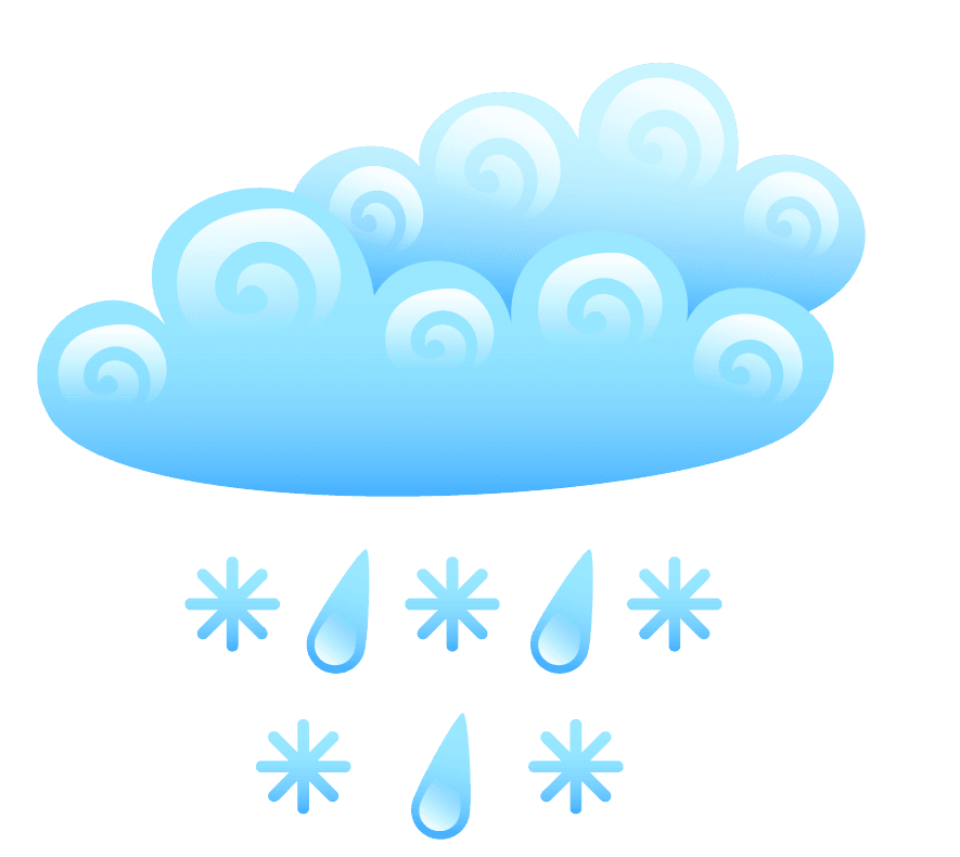 cloudy weather weather icon set