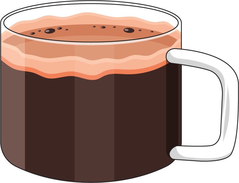 difference type cup of coffee with rich flavors and smooth texture for enjoyment