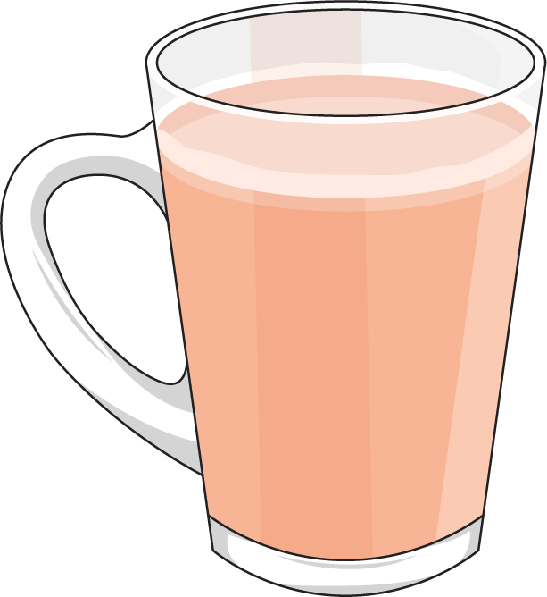different types of coffee cup illustrated in colorful and modern style