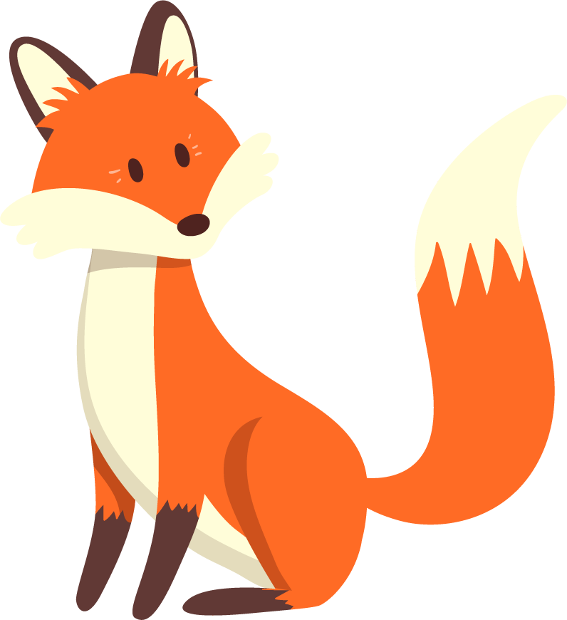 collection cute drawn foxes showcasing playful charm and vibrant colors for various projects