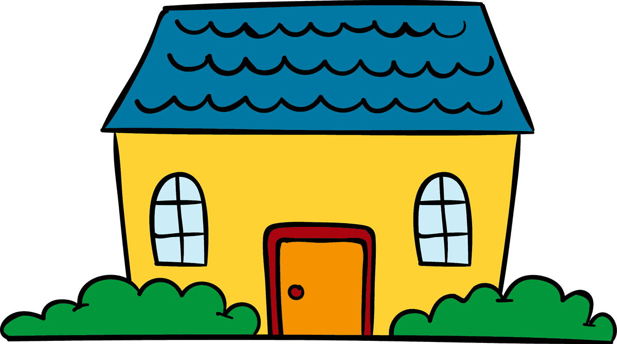 collection hand drawn beautiful houses with vibrant colors and charming features for creative projects