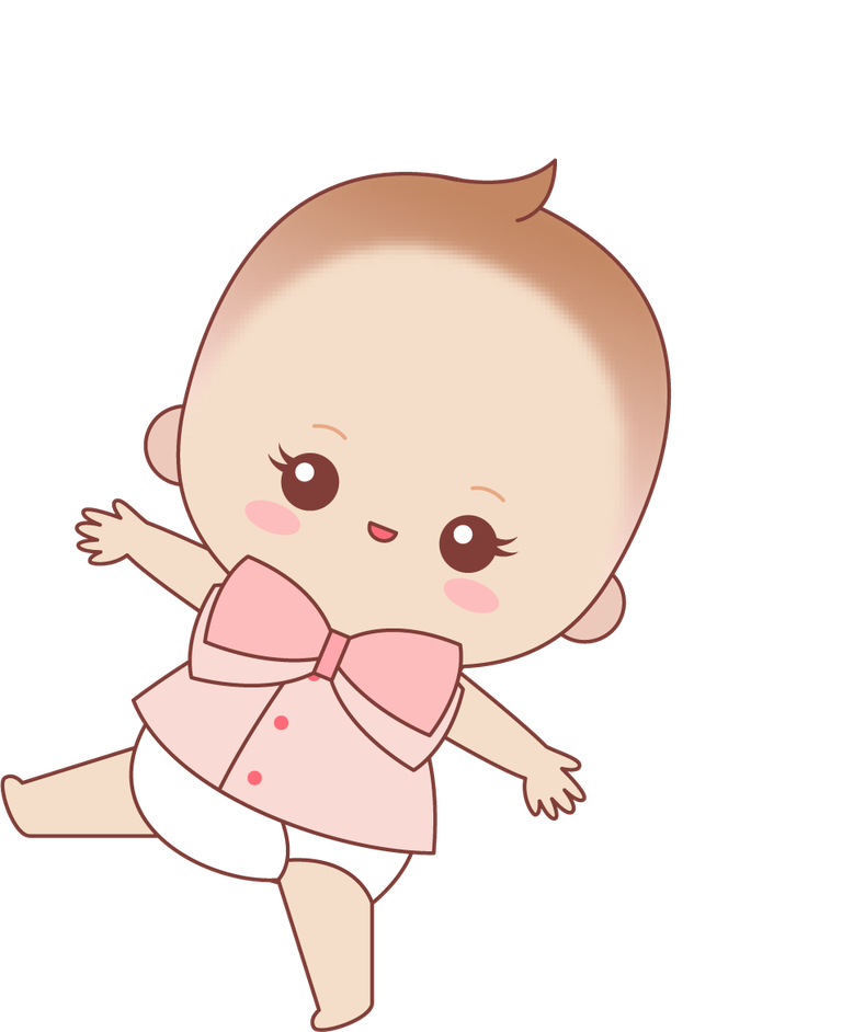collection kawaii japanese babies featuring cute characters in playful poses for nursery decor
