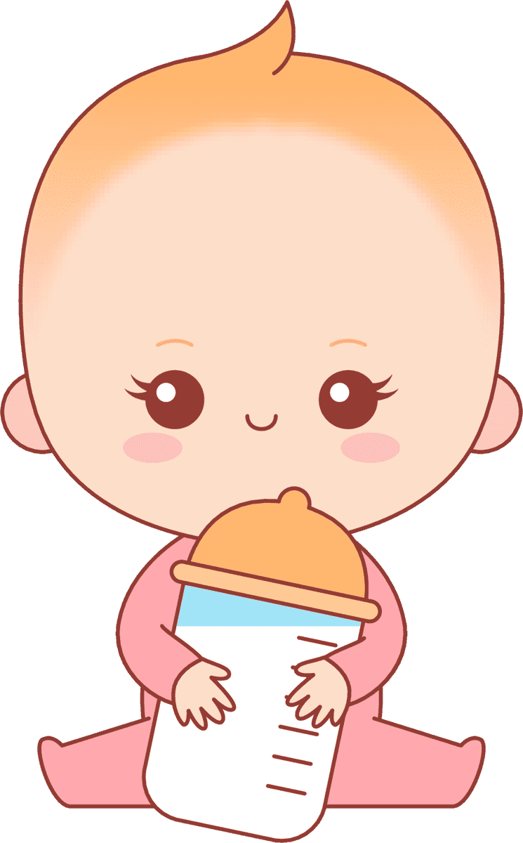 collection kawaii japanese babies featuring adorable infants with playful expressions and cheerful accessories