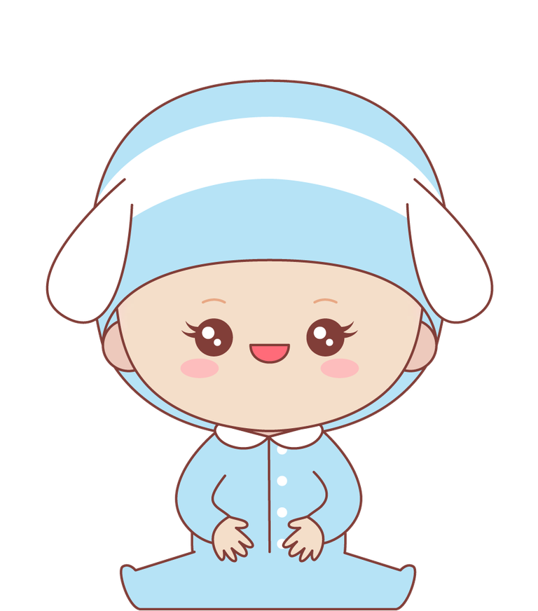 charming collection kawaii japanese babies in cute outfits for playful illustrations