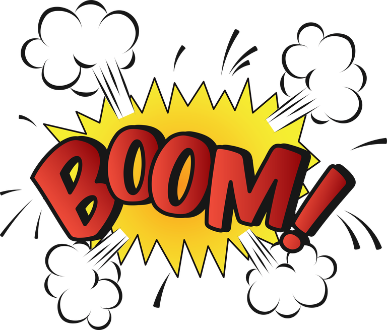 collection of comic effect featuring explosive sound effects for dynamic storytelling
