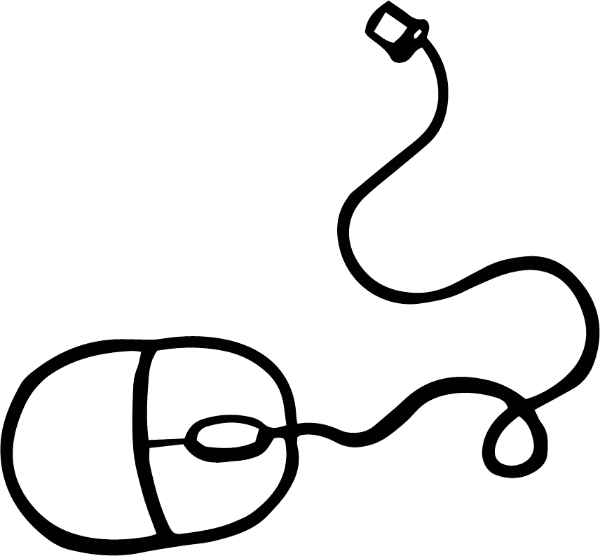 collection of hand drawn elements for work