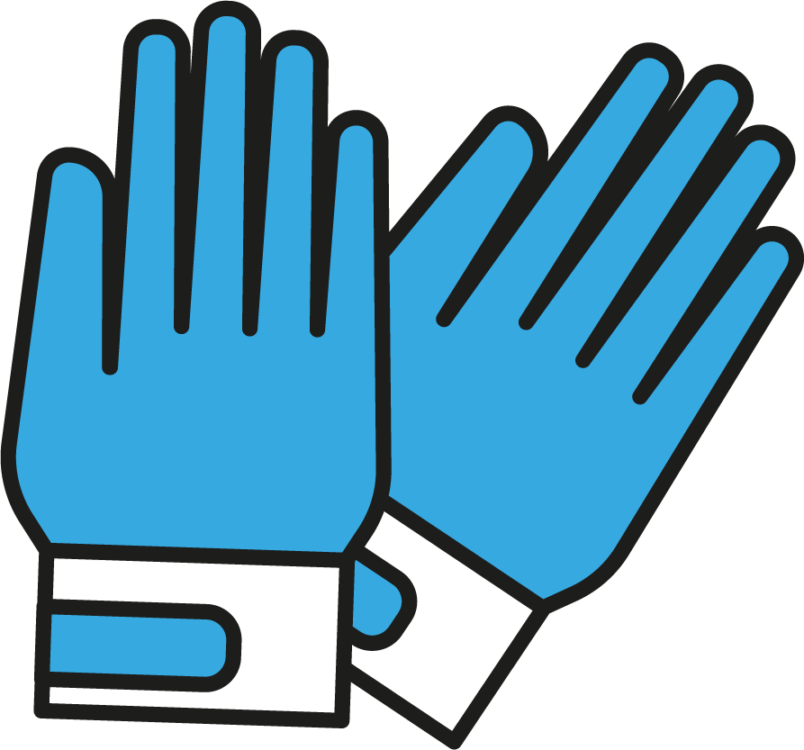 collection of winter sport icons featuring colorful ski gear and accessories for enthusiasts