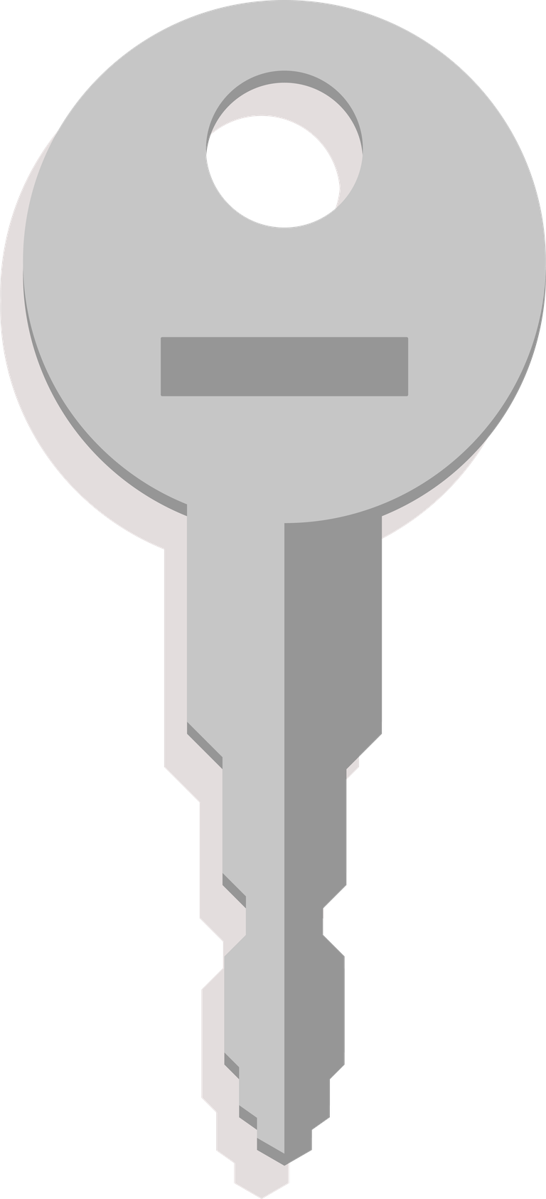 collection silver golden keys icon