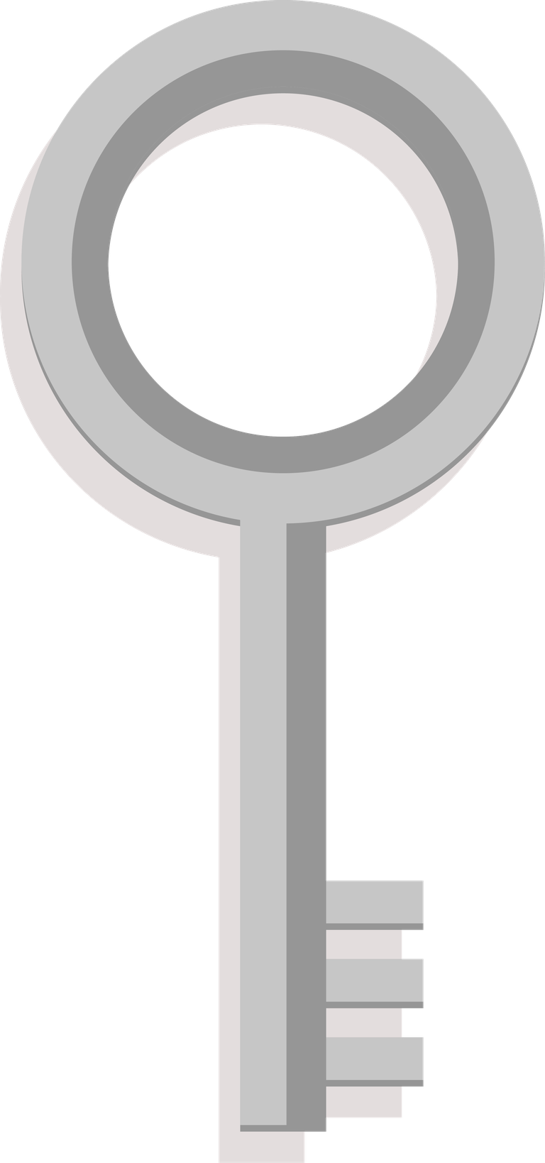 collection silver golden keys icon for unlocking access in stylish applications