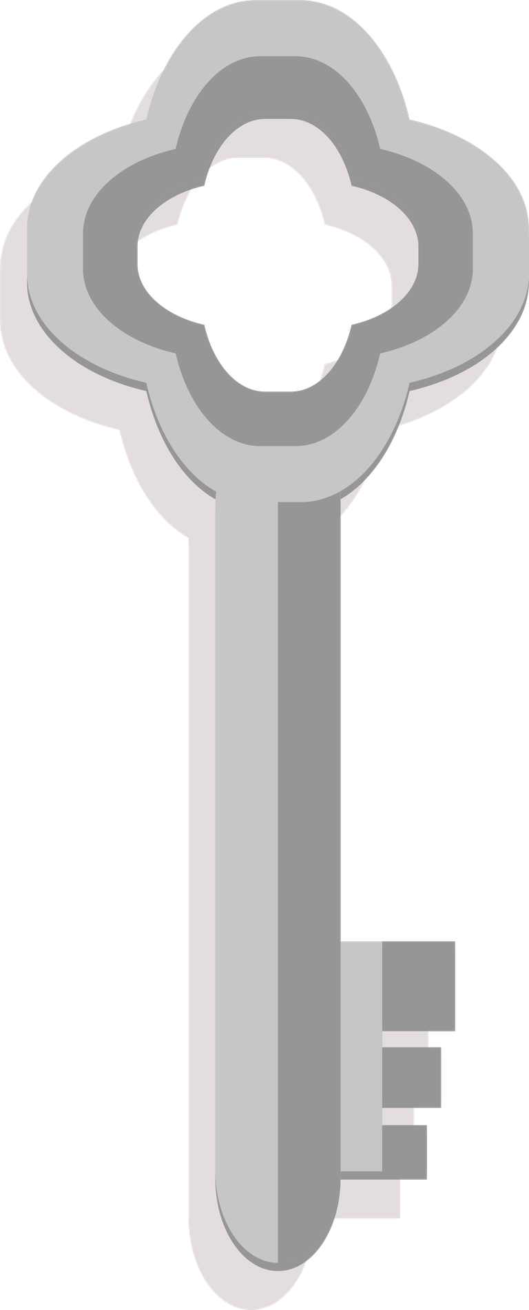 collection silver golden keys icon for unlocking creativity and security in projects