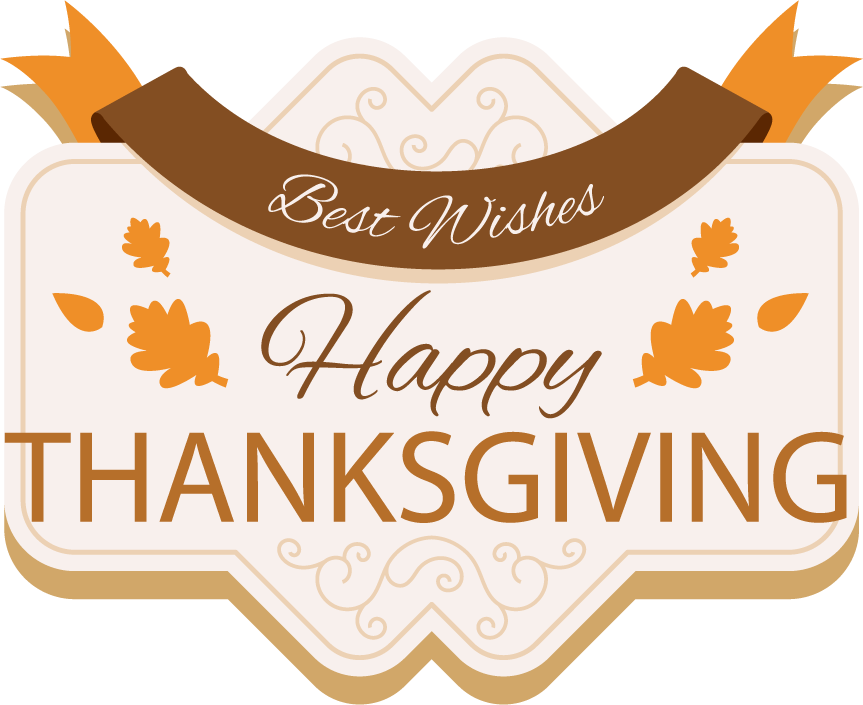 collection thanksgiving vintage badges featuring warm autumn colors and festive sentiments